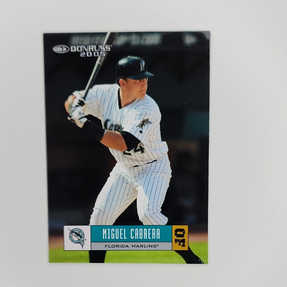 Miguel Cabrera ~ 2005 Donruss